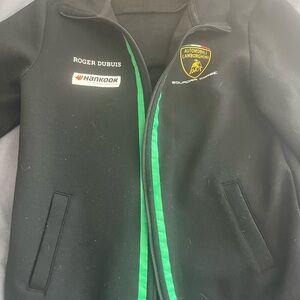 Lamborghini Black and Green Jacket kids medium